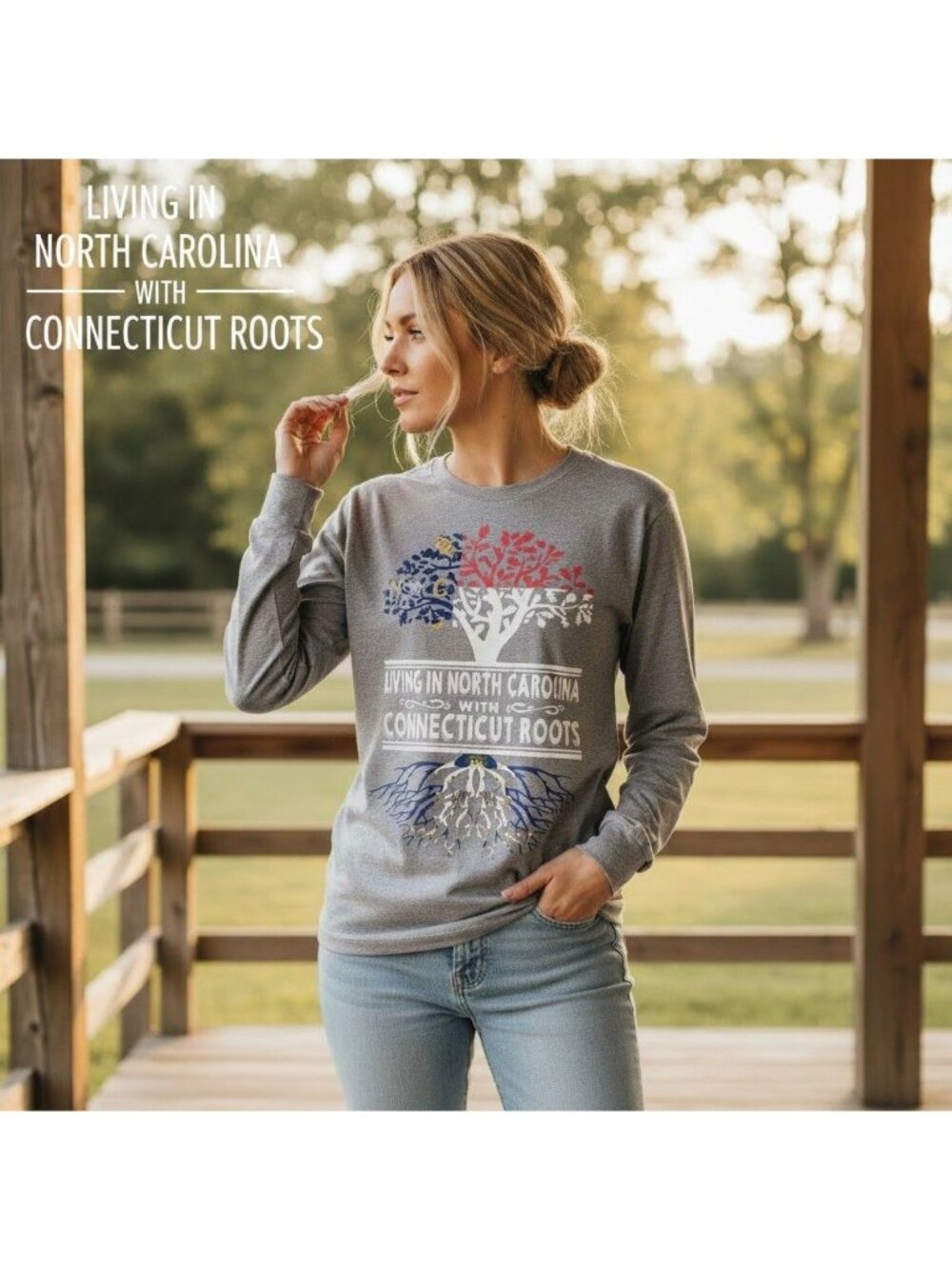 North Carolina W/Connecticut Roots, Southern Yankee State Pride, Heritage driven